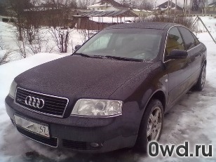 Битый автомобиль Audi A6